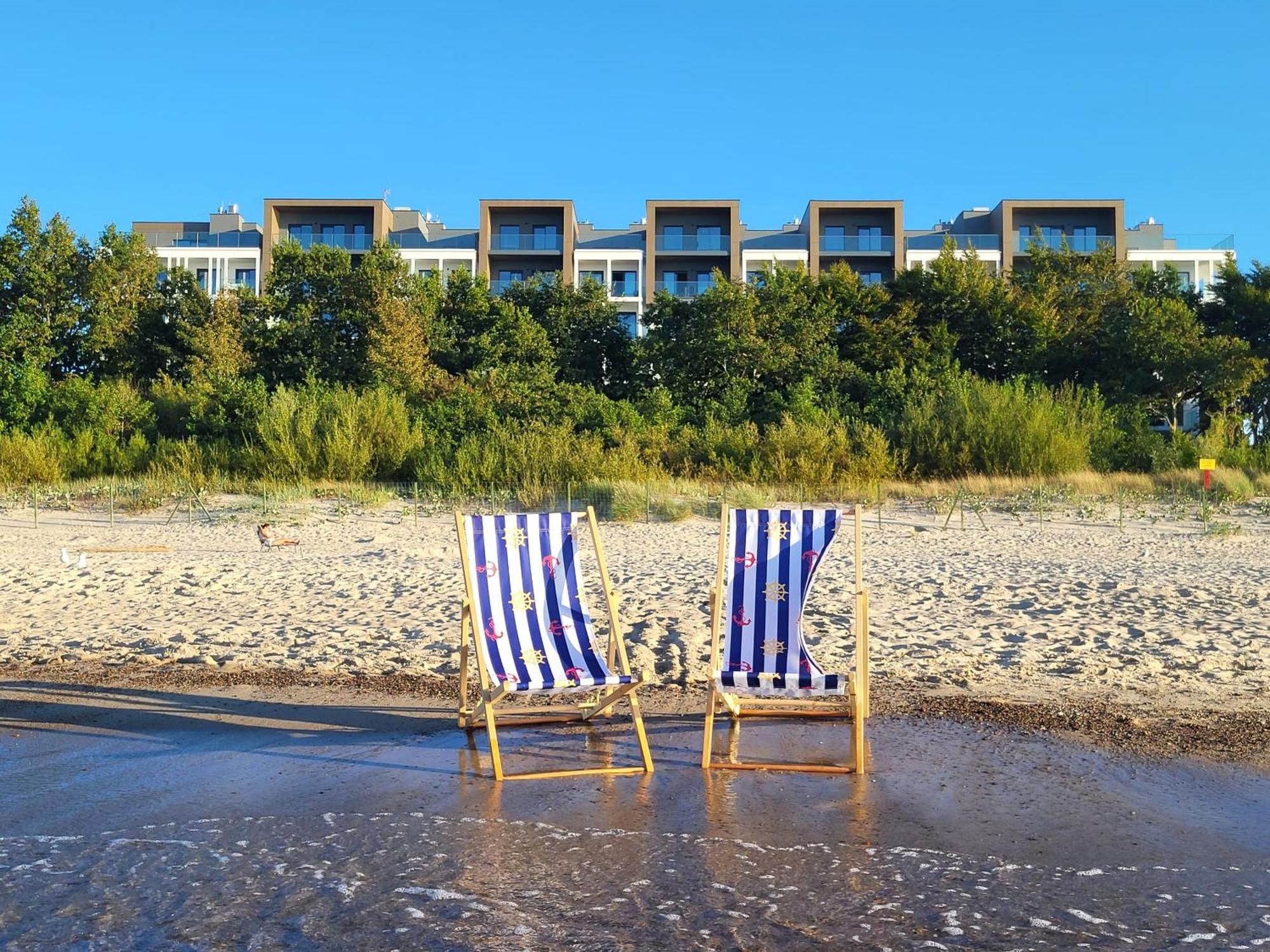 Lazurowe Wybrzeze Z Widokiem Na Morze - Perlowa Przystan - Holiday City Sianożęty Exterior foto