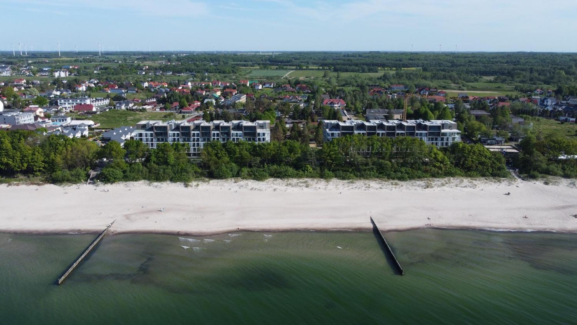 Lazurowe Wybrzeze Z Widokiem Na Morze - Perlowa Przystan - Holiday City Sianożęty Exterior foto