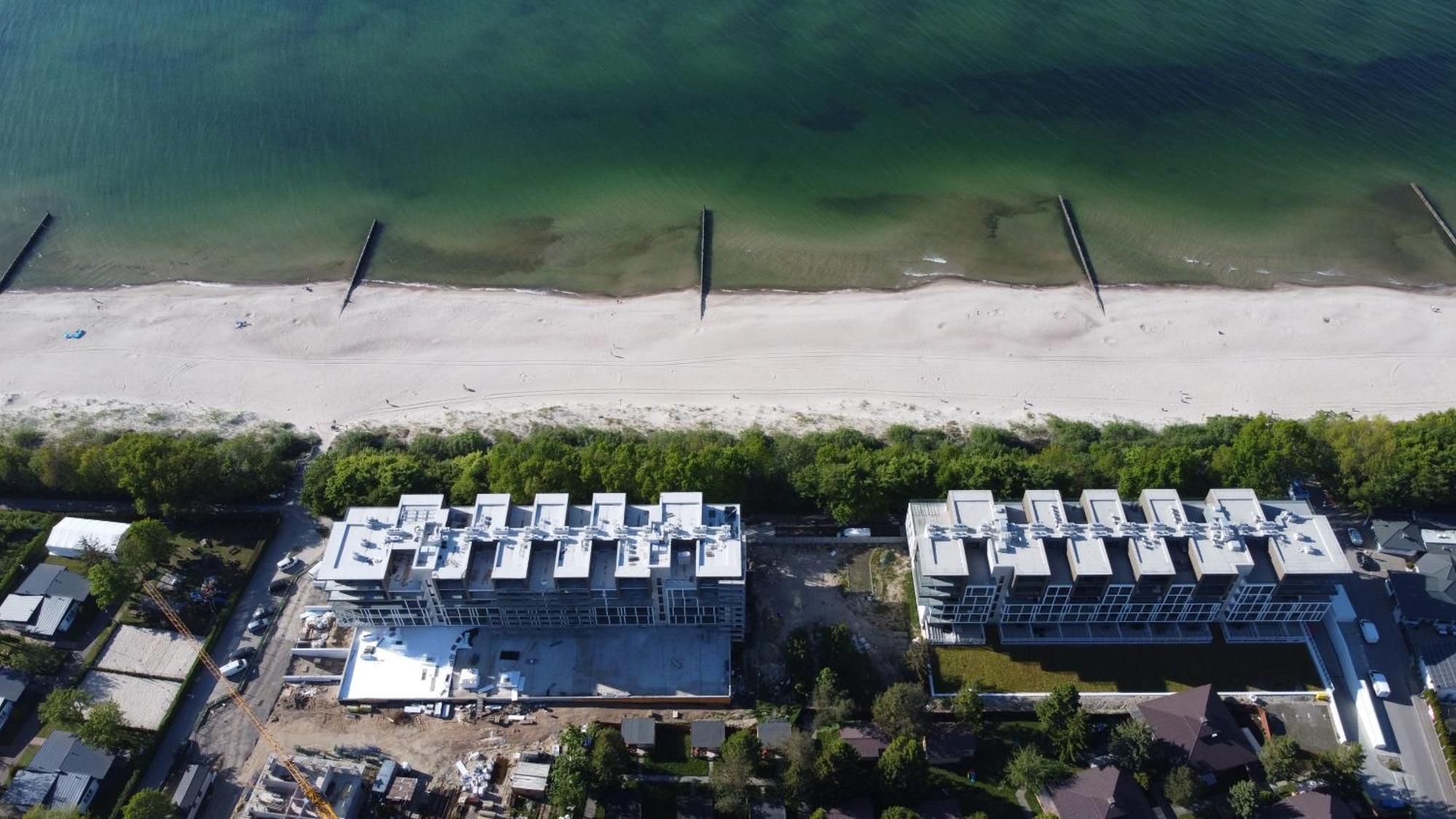 Lazurowe Wybrzeze Z Widokiem Na Morze - Perlowa Przystan - Holiday City Sianożęty Exterior foto