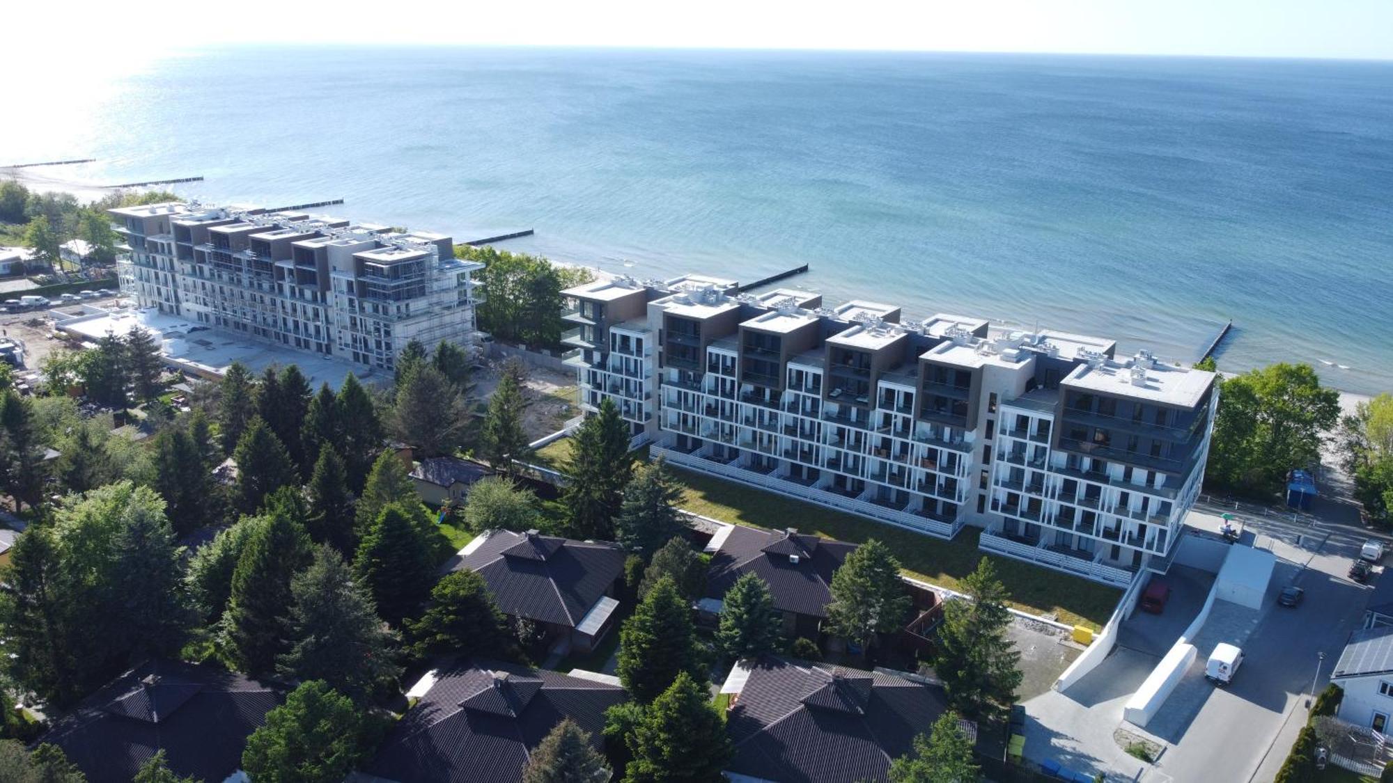 Lazurowe Wybrzeze Z Widokiem Na Morze - Perlowa Przystan - Holiday City Sianożęty Exterior foto