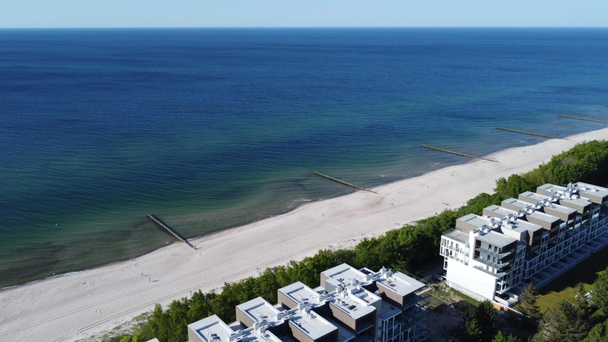 Lazurowe Wybrzeze Z Widokiem Na Morze - Perlowa Przystan - Holiday City Sianożęty Exterior foto